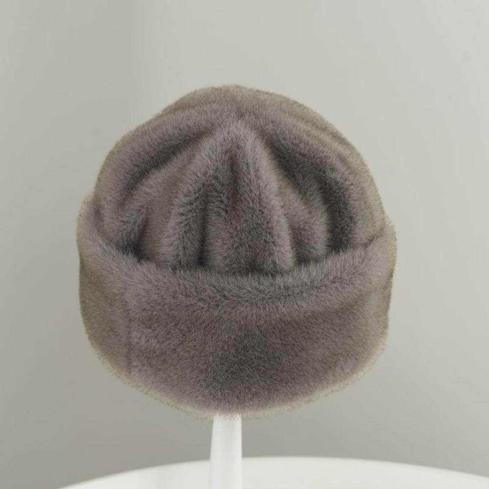 Parents' Hat Winter Women's New Imitation Mink Fur Solemn and Elegant High-end Atmosphere Elegant Warm Hat