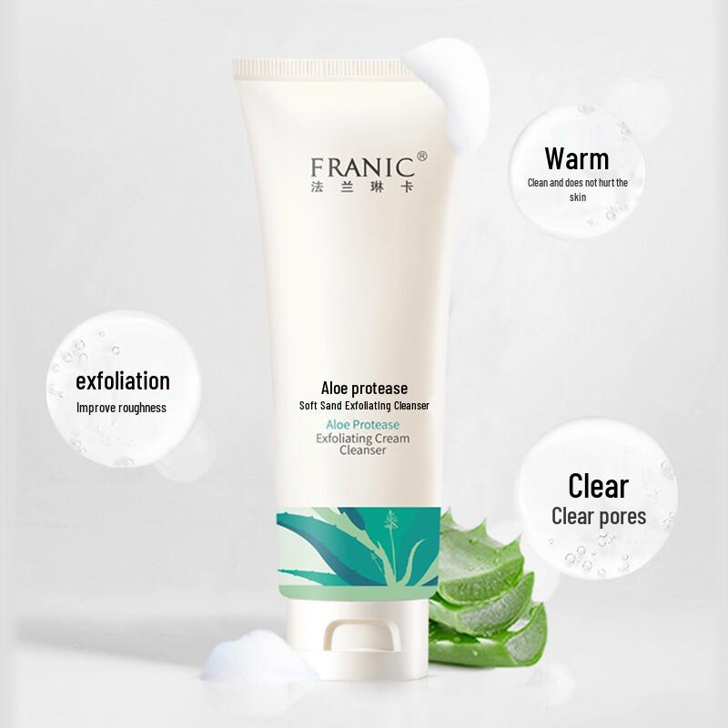 FRANIC Aloe Protease Exfoliating Cleanser