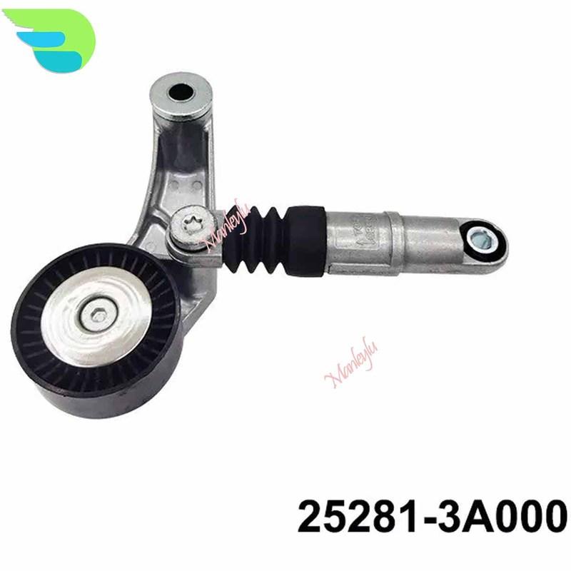 252813A000 252813A050 252813A100 Drive Belt Automatic Tensioner for HYUNDAI IX55 BORREGO GENESIS 3.0 V6 CRDi