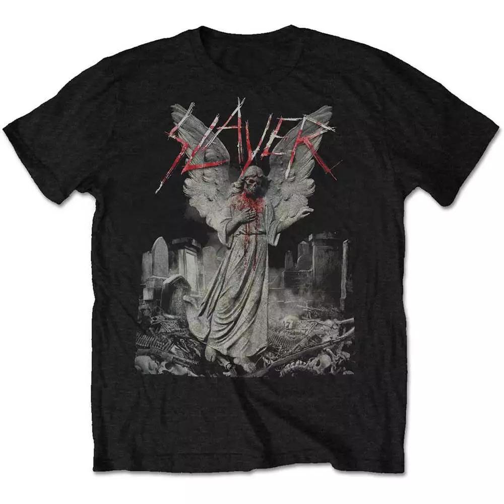 Slayer 'Gravestone Walks' Black T shirt - NEW