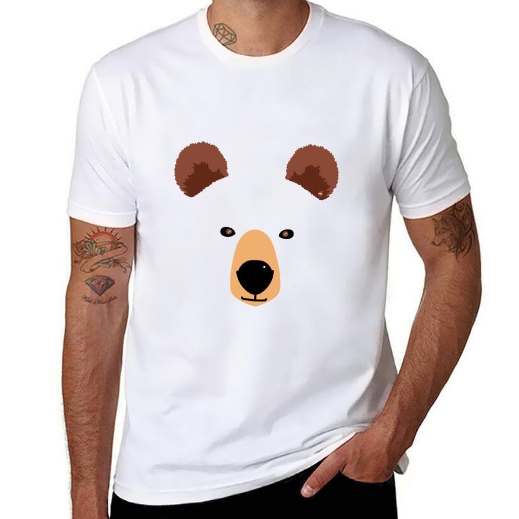 Brown Bear Ms Tshirt Sun Block Outdoor Tshirt