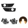 Fog Lights for Ford Focus MK2 2004-2010 LED Fog Lamp Assembly Headlight Covers Fog Lamps Frame Grill Wire Switch Kit Accessories