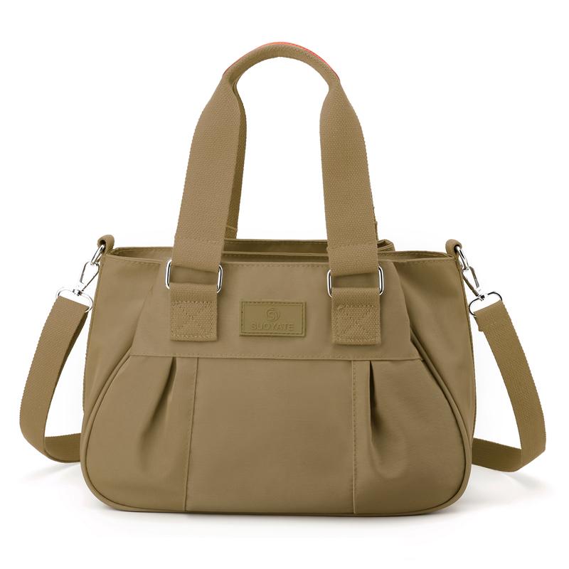 Marken-Damen-Umhängetasche Strapazierfähiges Gewebe Damen-Handtasche Nyl CrossBody-Tasche Damen-Umhängetasche Tragetasche Tragbare Tasche mit oberem Griff