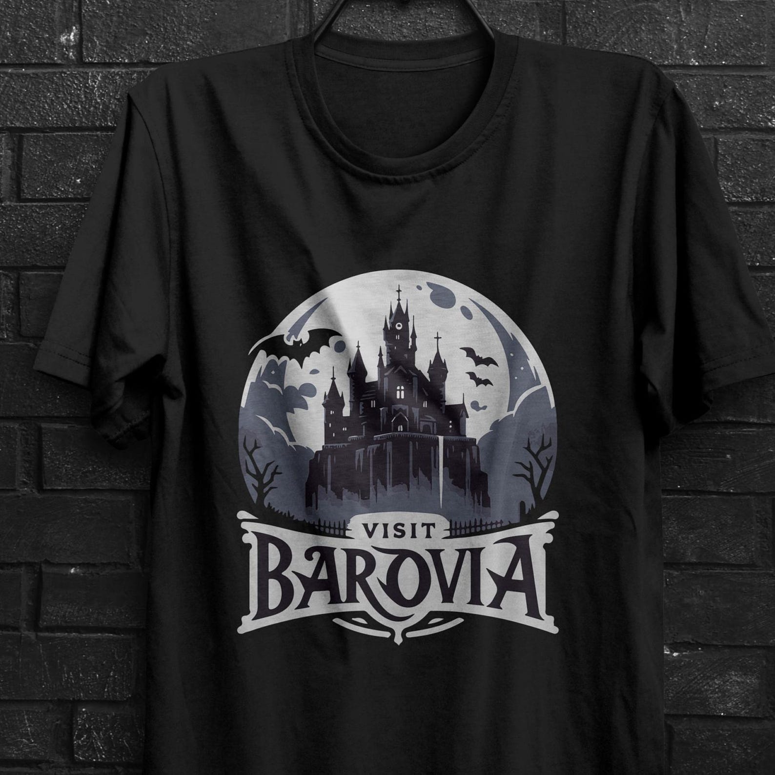 Visit Barovia T-Shirt: Curse of Strahd D&D Gift L