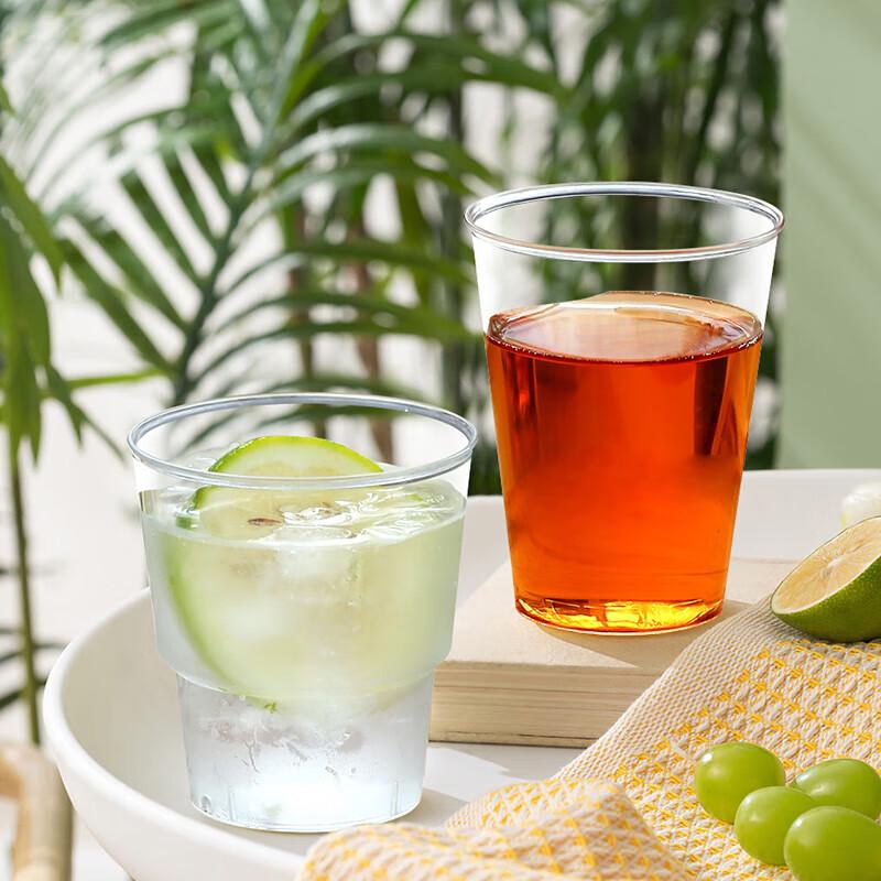 Jinwuyuan 150ML Disposable Hard Plastic Aviation Cups