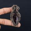 Copper Tourmaline Gemstone Pure Copper Wire Wrapped Handmade Pendant Jewelry For Her