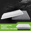 Car Parts Engine Cabin Air Filter 17801-22020 88568-02020 Combo For Toyota Corolla Matrix E130 2003 2004 2005 2006 2007 2008