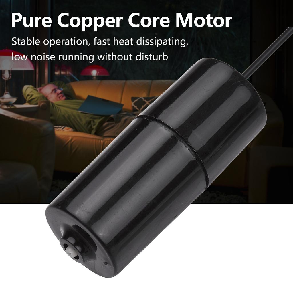 Aquarium USB Air Pump Small Oxygen Pump with 2 Air Stone Tubing Hanging Buckle for Fish Tank Outdoor Fishing