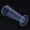 2Pcs/Set Measuring Cup Transparent Plastic Cone Reusable Kitchen Measuring Tool