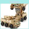 Childrens Toy Car Inertia Transforming Armor Model For Active Play And Development