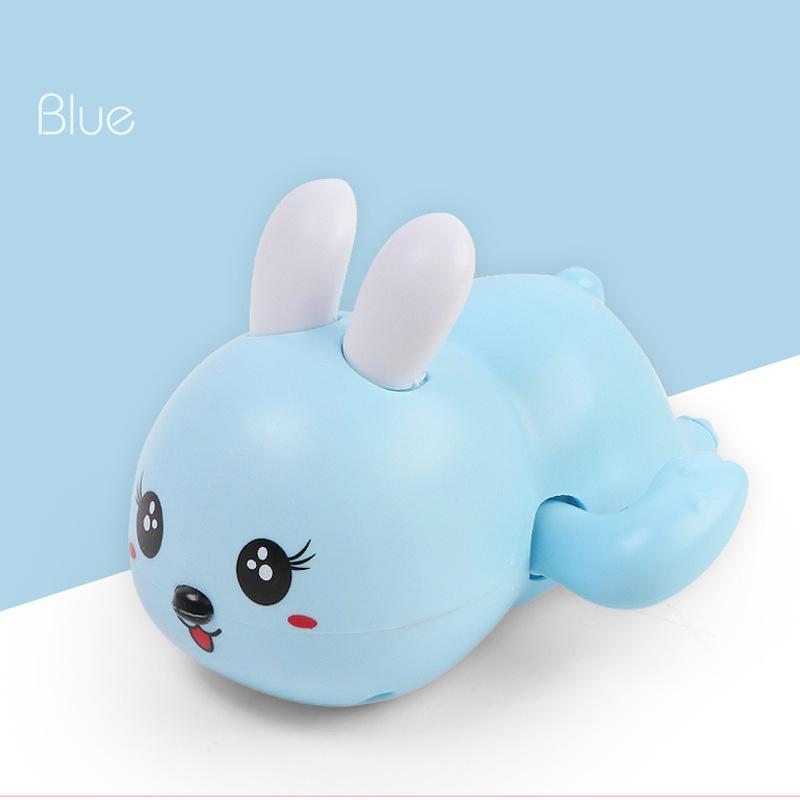 Cartoon Bunny Baby Bath Toys Toddler Bathing Clockwork Swimming Cute Bunny Pool Beach Toy Swimming Pool Bathroom Toy For Kids