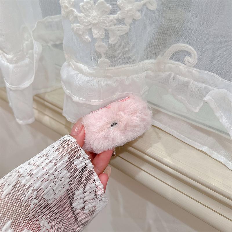 Plush Flash Diamond Dragonfly Suitable for Airpods4 Protective Case Apple Bluetooth Pro2 3rd Generation Earphone Cover Cute Girl