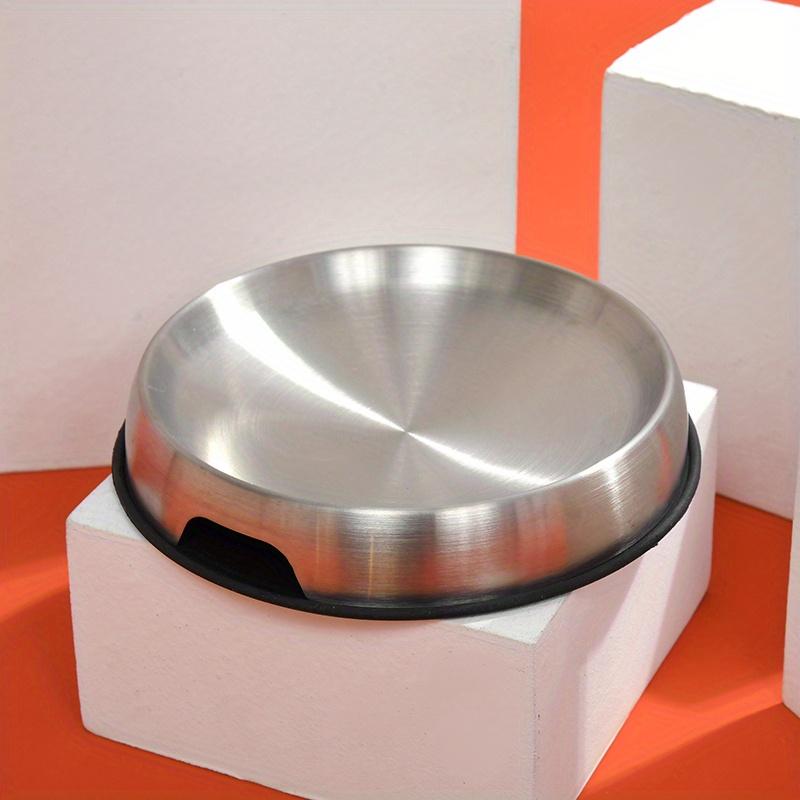

Premium Rust-Resistant Stainless Steel Pet Bowl-Non-Slip Silicone Base for Stable Mealtime,Dogs & Cats,Easy to Clean and Durable