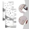 Metric Ruler Screw Pitch Gauge Thread Measuring Tool