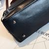 Women's Handbag Elegant Single Shoulder Bag Vintage Solid Color Messenger Bag Simple Versatile Soft Bag