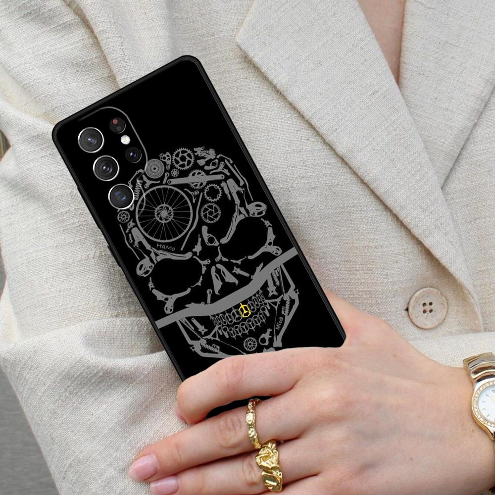 MTB Mountain Bike Cycling Bicycle Cell Phone Case for Samsung Galaxy S26 Ultra S25 S24 S23 S22 S21 S20 Note10 Cover