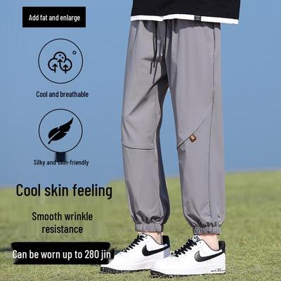 Men's Plus Size Quick-Dry Jogger Pants