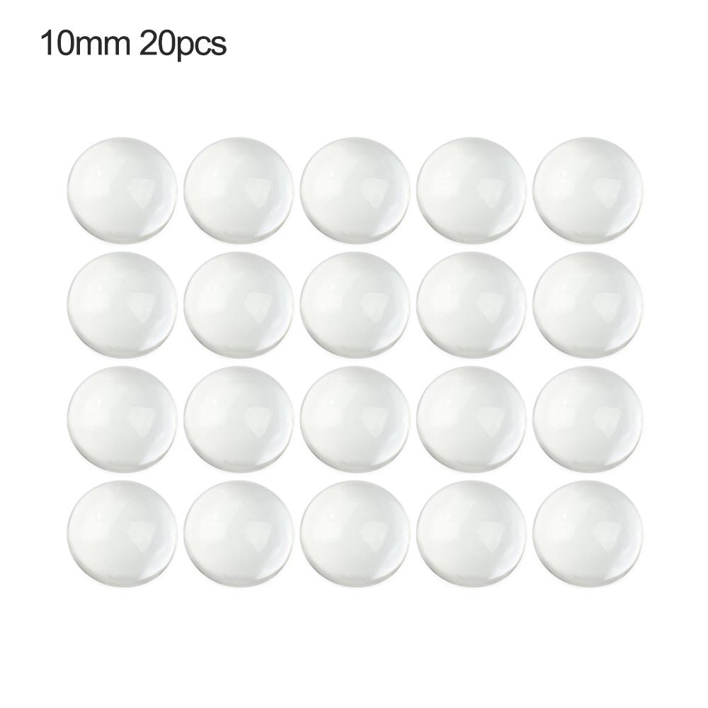 20Pcs Doll Eyes DIY Eyeballs Toys Eye Accessories 6/8/10/14/18/20mm Glass Eye Chips Crafts Toys Doll Glass Eyes Doll Accessories