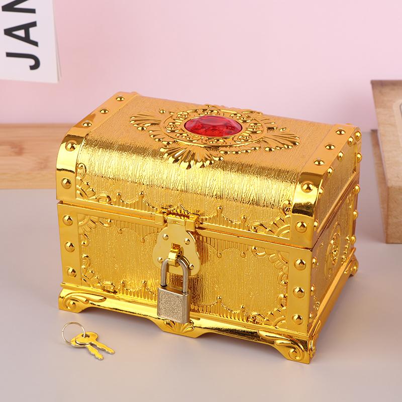 Pirátská truhla s pokladem Dekorace Dobrodružná krabička s pokladem se zámkem Hračky pro kluky holky Děti Ceny Děti Praktické dárky