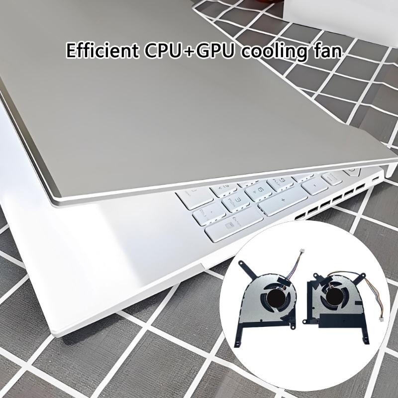 Efficient Laptop CPU Cooling Fan GPU Rapid Heat Dissipation for FA507RE-A15.R73050T FX507 FA507 FX707 Gaming Laptop