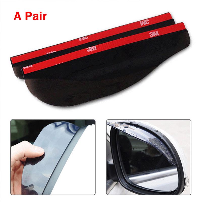 Buy GZDL 2pcs Universal Rain Waterproof Blades Car Mirror Shade Back