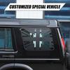 Rear Side Window Decal Stickers Compatible with Land Rover Discovery 2 Accessories 1998-2004, Side Window Glass Cover UK United Kingdom Trim Exterior