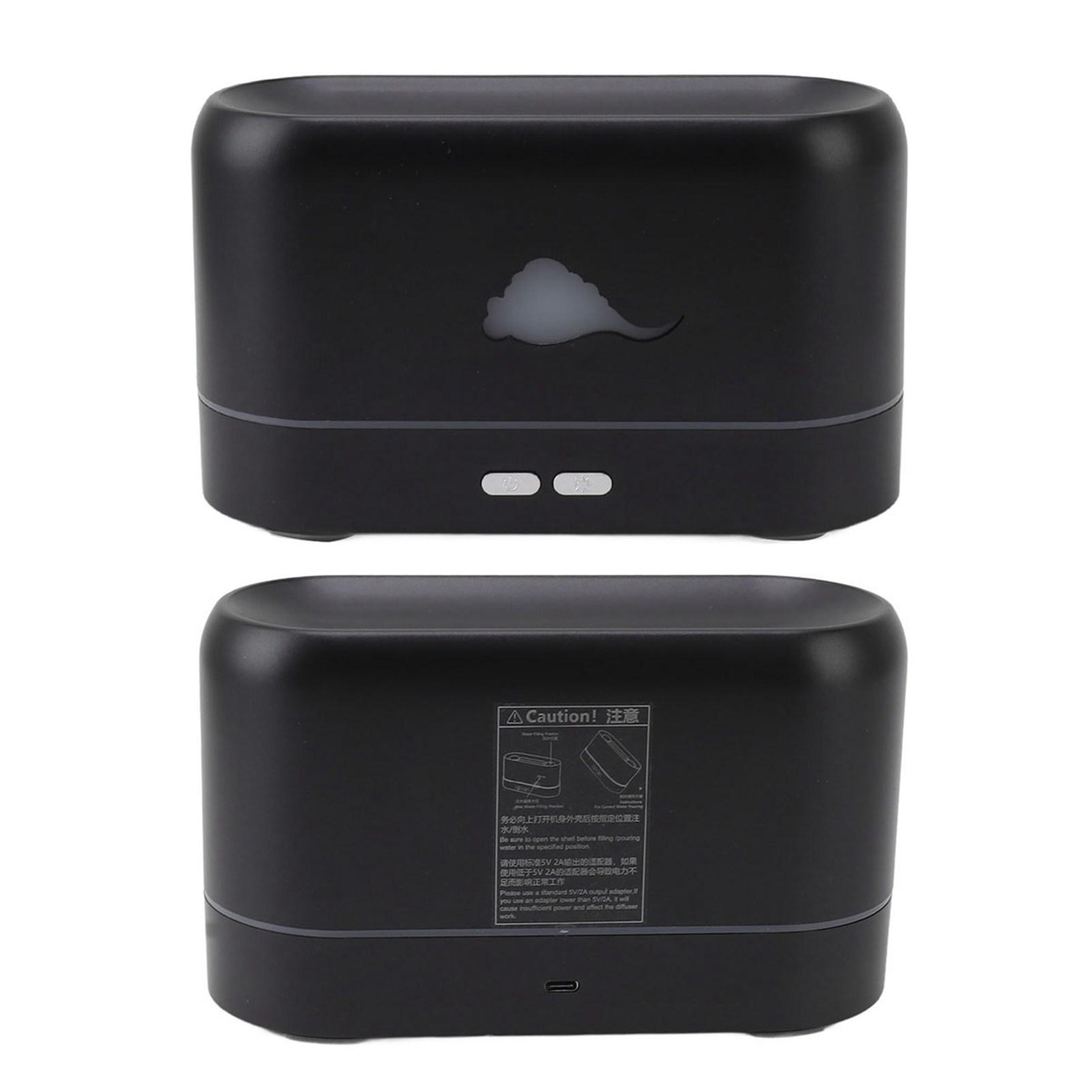 

Flame Diffuser Flame therapy Humidifier 3D Flame Essential Oil Diffuser for Bedroom Dormitory