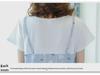 Korean Style Maternity Dress - Loose, Large Size, Medium To Long, Knee-Length Two-Piece for Summer & Autumn