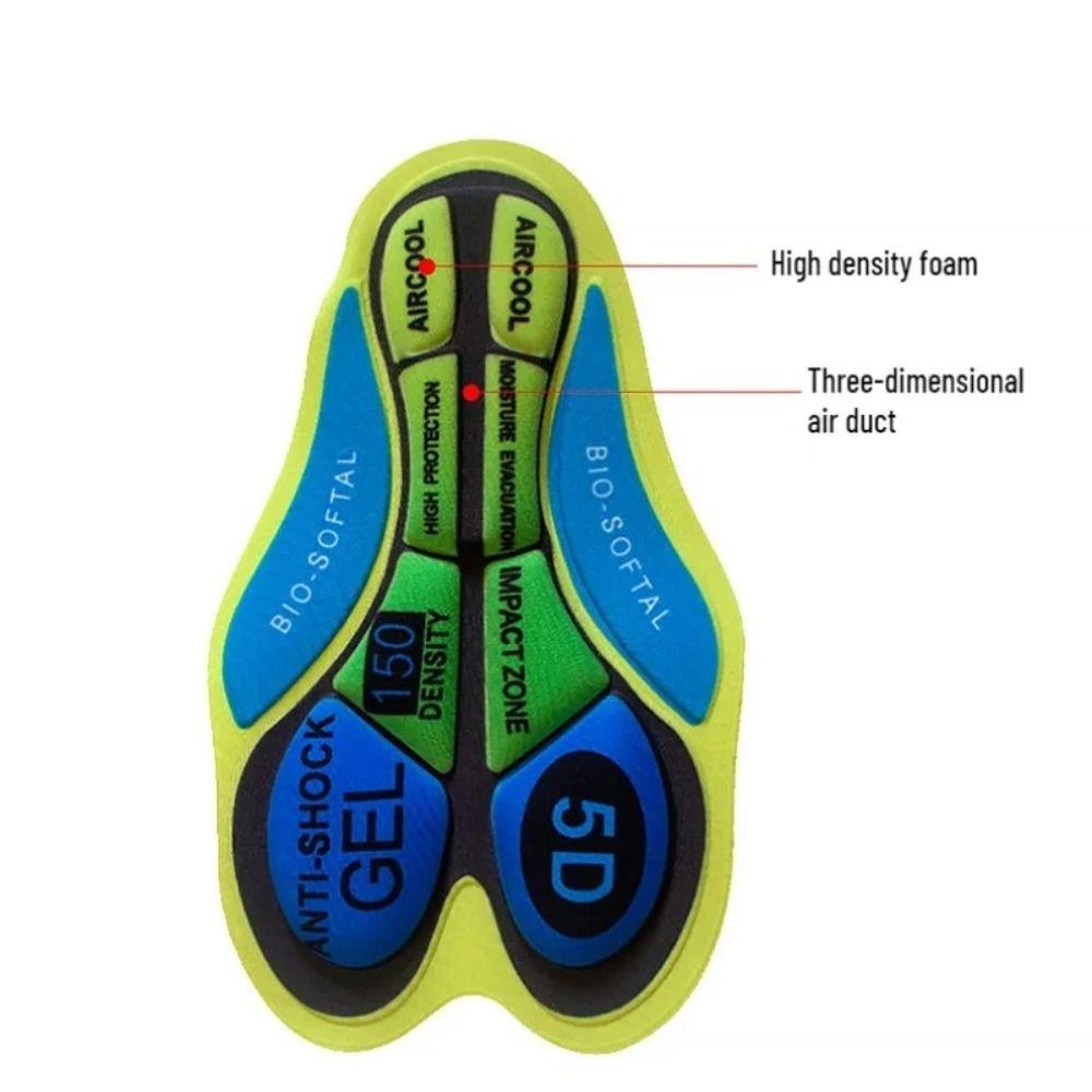 Breathable Hole Men Cycling Gel Pad 12D 19D 20D Bicycle Seat Cushion Cycling Pants Pad  Male Female