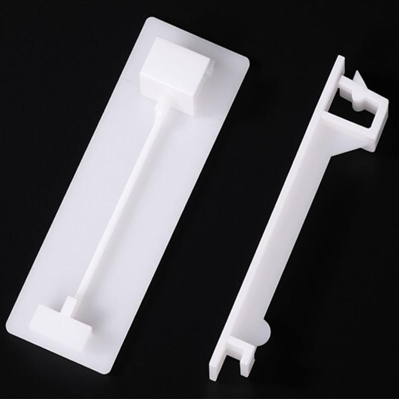50Pieces Multipurpose Single Gang White Brushplate Wall Covers Portable Accessory for Concealing PZ30 and Speaker Wire