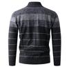 Autumn/Winter Men's Trendy Knit Half-Zip Sweater - European and American Style