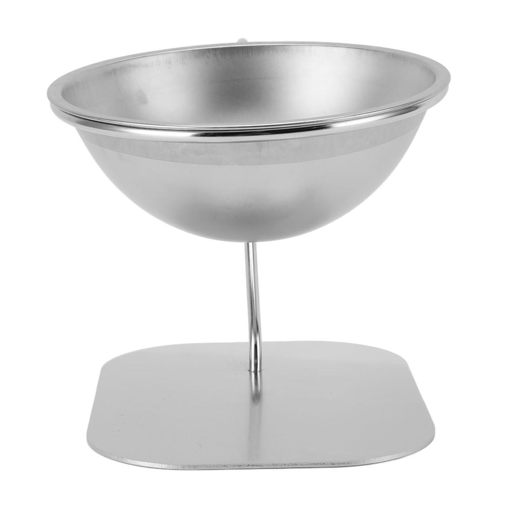 Erhöhte Katzennapf Edelstahl Großes Fassungsvermögen Kippsicher Erhöhter Katzenfutter Wassernapf für Katzen