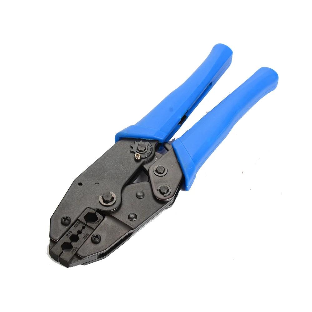 Шестигранные клещи для холодного обжима с 5 отверстиями Коаксиальный кабель RG58 RG59 RG62 Многофункциональные обжимные клещи с трещоткой BNC