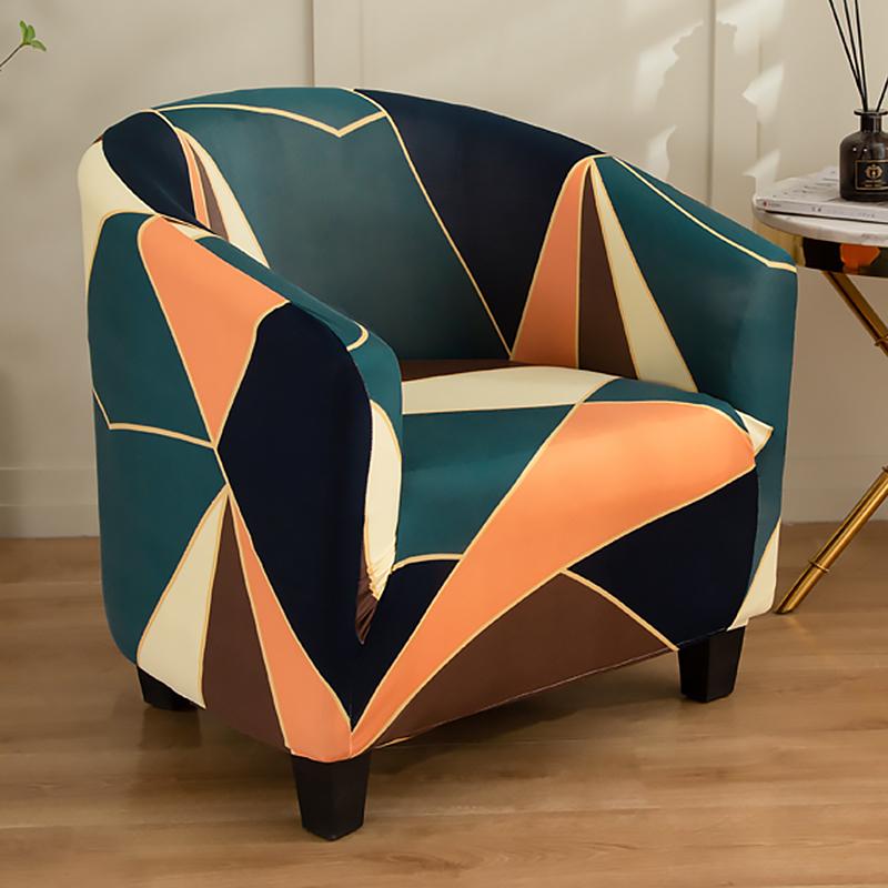 Huse pentru scaune de club Huse pentru fotolii elastice Huse pentru scaune pentru cada tipărite Huse pentru canapea Huse pentru canapea Spandex pentru contor de bar camera de zi