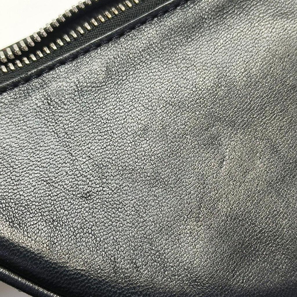 [Pre-Owned] Attica Series Adjustable Rhinestone Chain Internal Leather Logo Decoration Cowhide And Sheepskin Mini Shoulder Crossbo - Very Good #GCYV54