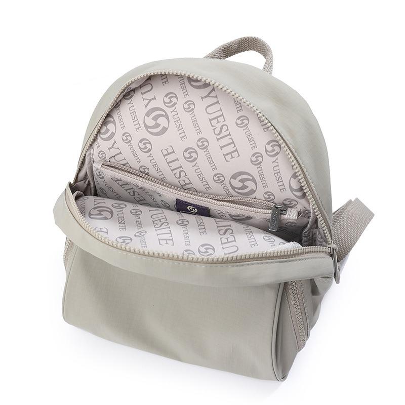 New Simple Small Backpack Going Out Leisure Women's Bag Nylon Cloth Large Capacity Lightweight Anti-splashing Women's Backpack