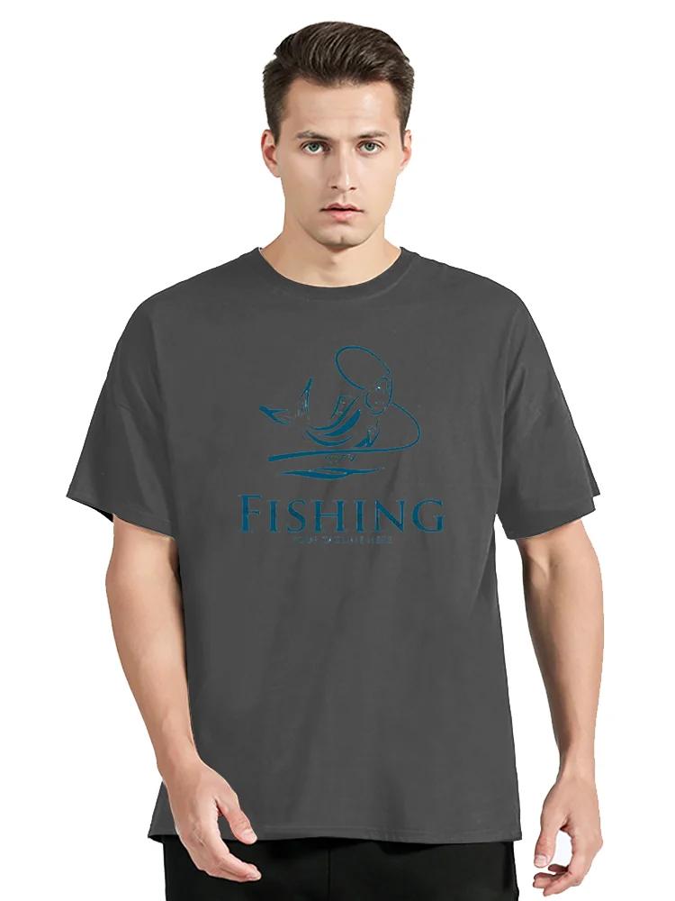 Master Baiter Funny Fishing T-Shirt Funky Street Tops TShirt Men Cotton Classic Graphic T Shirts Leisure Outdoors Men Tee
