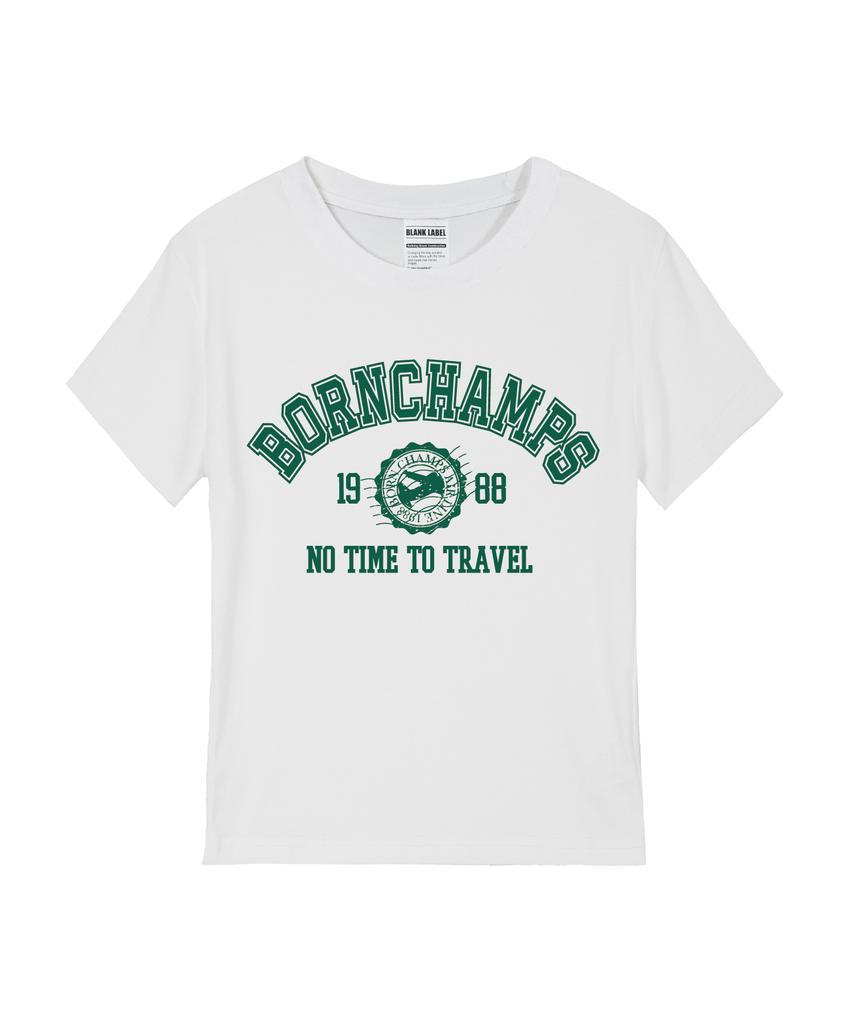BORN CHAMPS [5 Colors] No Time To Travel Women'S Standard Short Sleeve T-Shirt