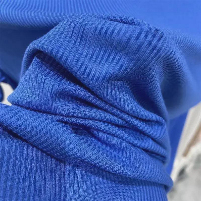 Dámské tričko slim fit jednobarevné - Krátký rukáv, letní top v několika barvách