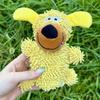 2025 Cute Cartoon Squeaky Plush Mop Dog Toy Chewproof Play Toy For Puppies Small Dogs Ideal For Home Playtime Fetch