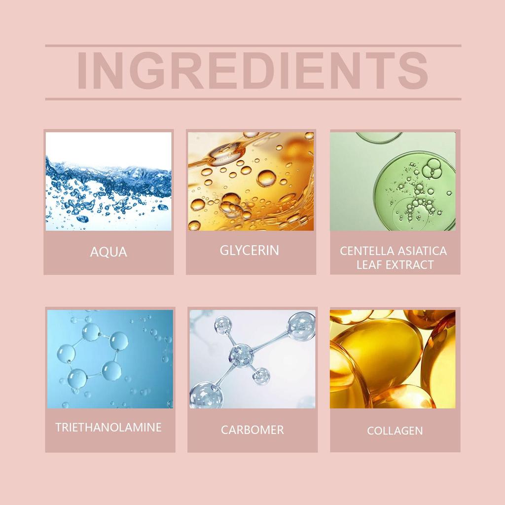 Kolagenová hydratační slupovací maska Podporuje růst kolagenu Zvyšuje elasticitu pleti Redukuje jemné linky Vyživující spánková pleťová maska