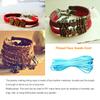 Faux Suede Cords Leather Lace Jewelry Making Accessories Craft Multicolor Woven Handmade Gadgets Bracelet Necklace