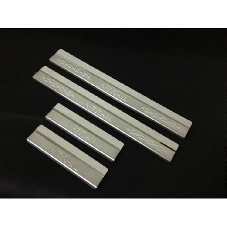 For Nissan X-Trail T32 2014 2015 2016 2017 2018   Door Sill Cover Scuff Plate Guards Protector Sticker Car Accessories