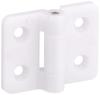 Sugatsune Industries HG-MF08-WT Mini Torque Hinge 0.8 Inches (20 Mm), 1 Piece, White