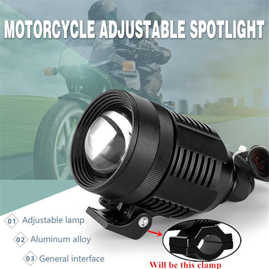 LED Motorcycle Spotlight Headlight For Most Motorcycle, Dirt Bike, Street Bike, etc