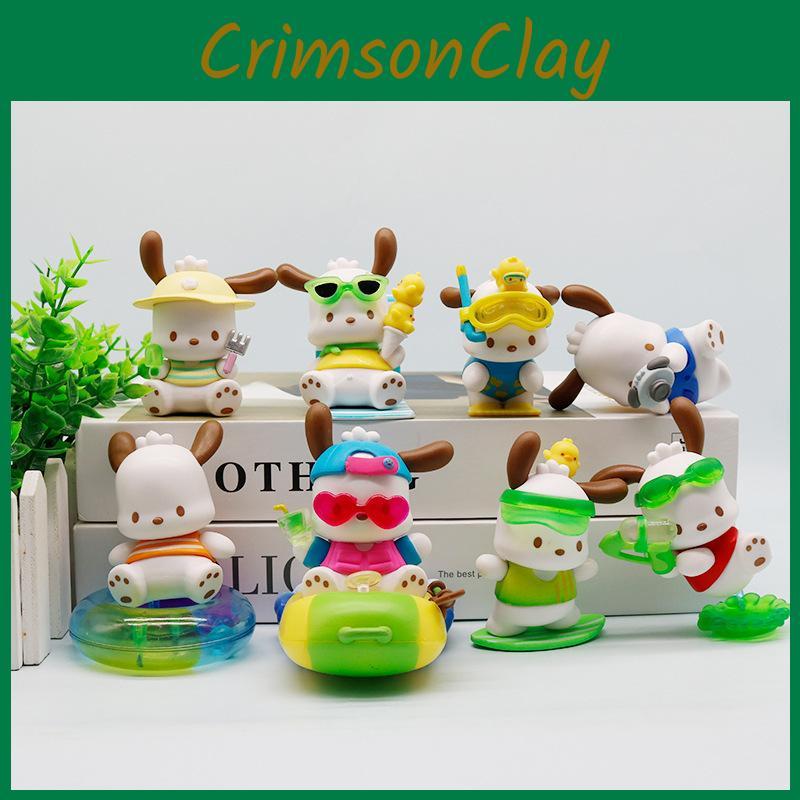 Pochacco Sunglasses Swimming Ring Ice Cream Cartoon Model Set With Sunglasses For Kids And Gifts