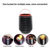 4L Foldable Car Multifunctional Telescopic Waste Bins Storage Bucket With Lid Portable Trash Can Household Kitchen Car Supplies