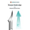 1/2/3Pcs Stainless Steel Toenail Clippers Set With Ergonomic Handle,Includes Wide Mouth Angled Scissors,Nail File Cuticle Tool