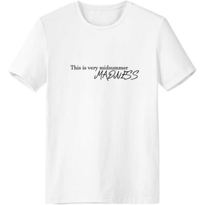 T-shirt Shakespeare Midsummer Madness Poche Workwear Manches Courtes Vêtement de Sport