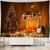 Cămin de Crăciun Cadou Sosete Tapiserie Agățat pe perete Pomul de Crăciun Vrăjitorie Psihedelic Anul Nou Cameră Acasă